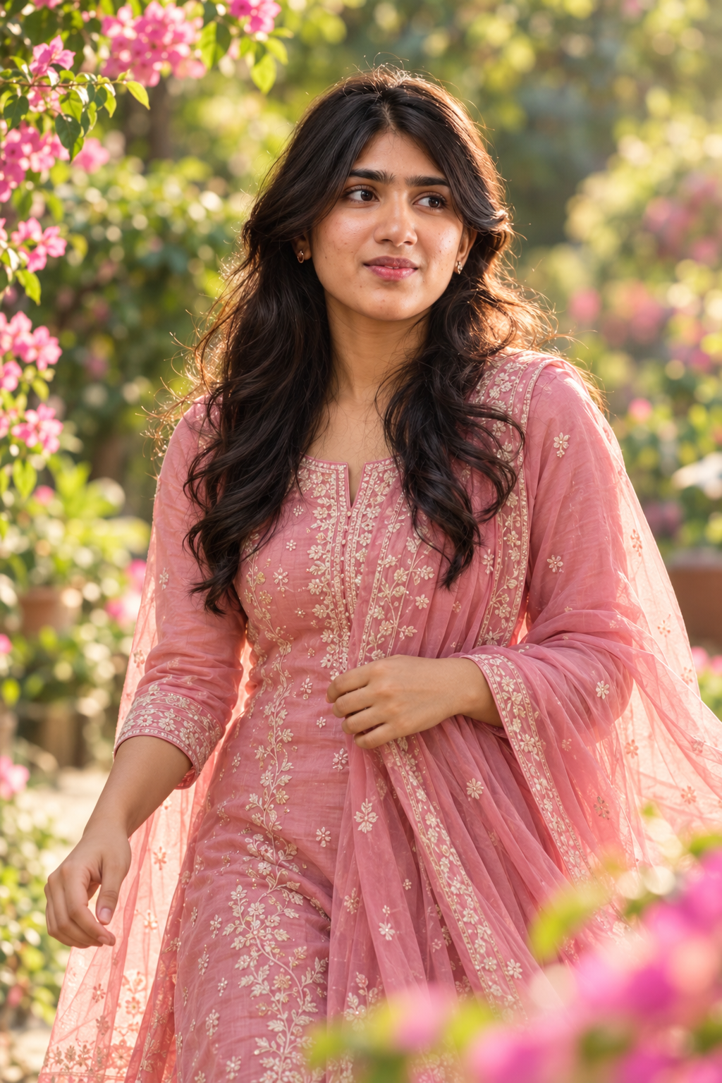 Young woman portrait salwar